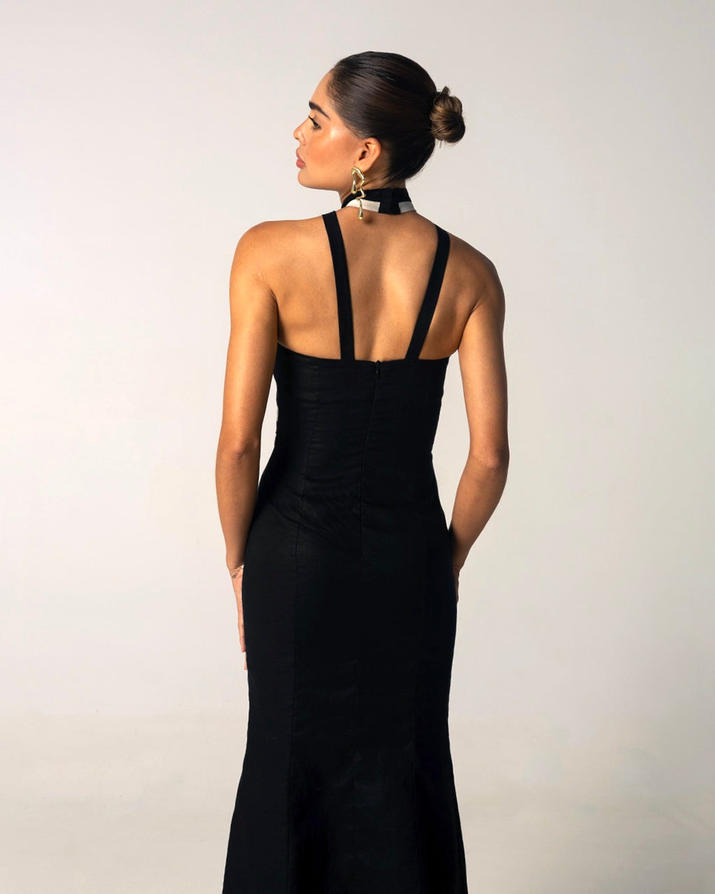 Crescita Halter Dress