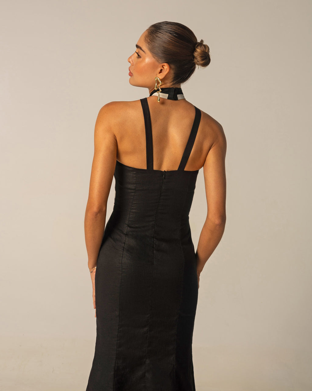 Crescita Halter Dress