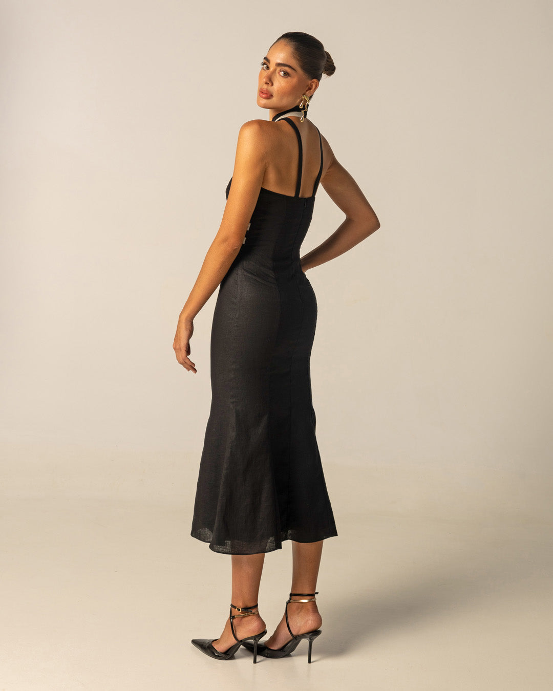 Crescita Halter Dress