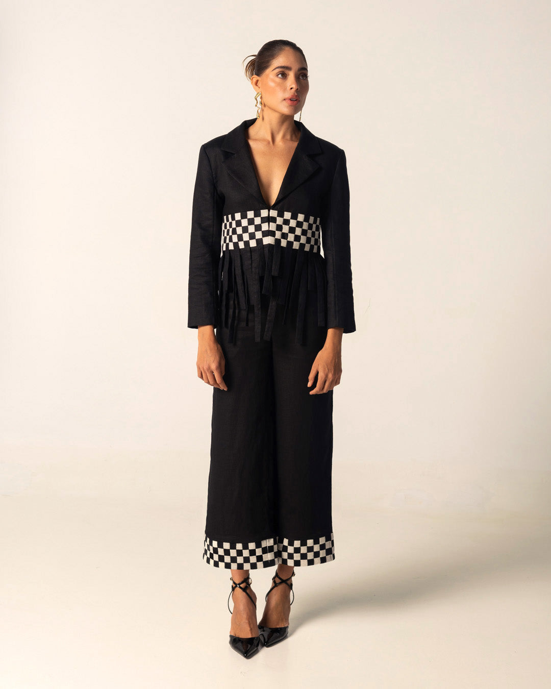 Crescita Handwoven Blazer