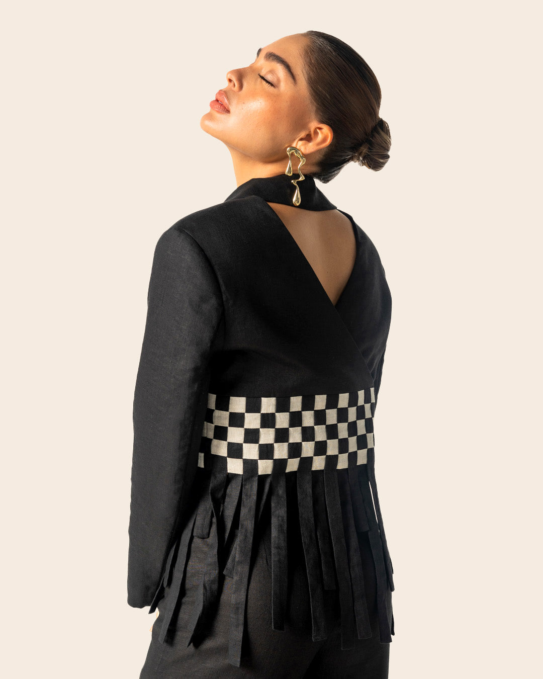 Crescita Handwoven Blazer