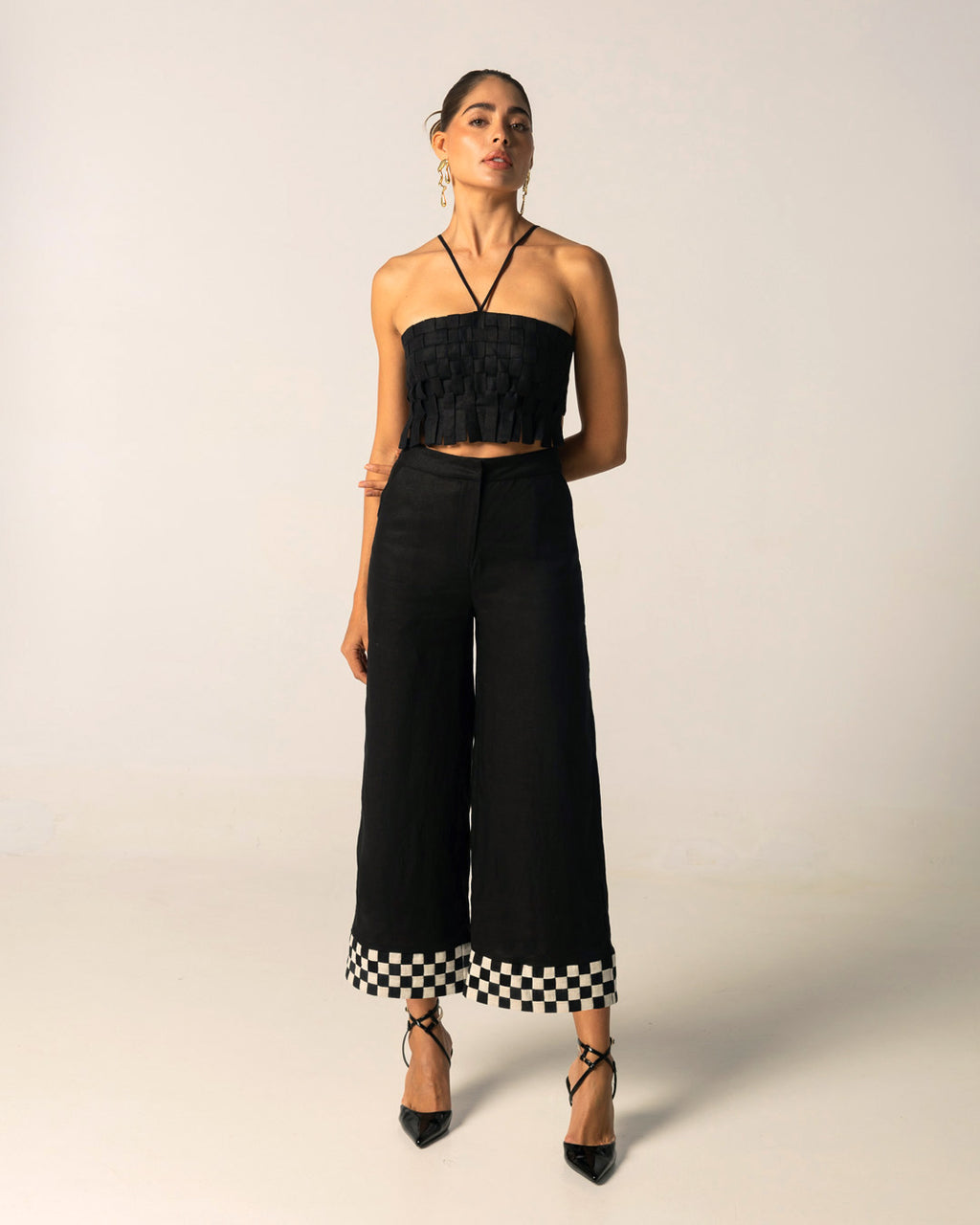 Crescita Handwoven Crop Top