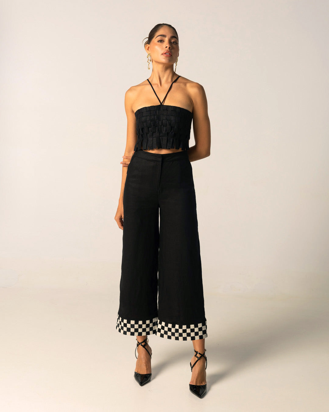 Crescita Handwoven Crop Top