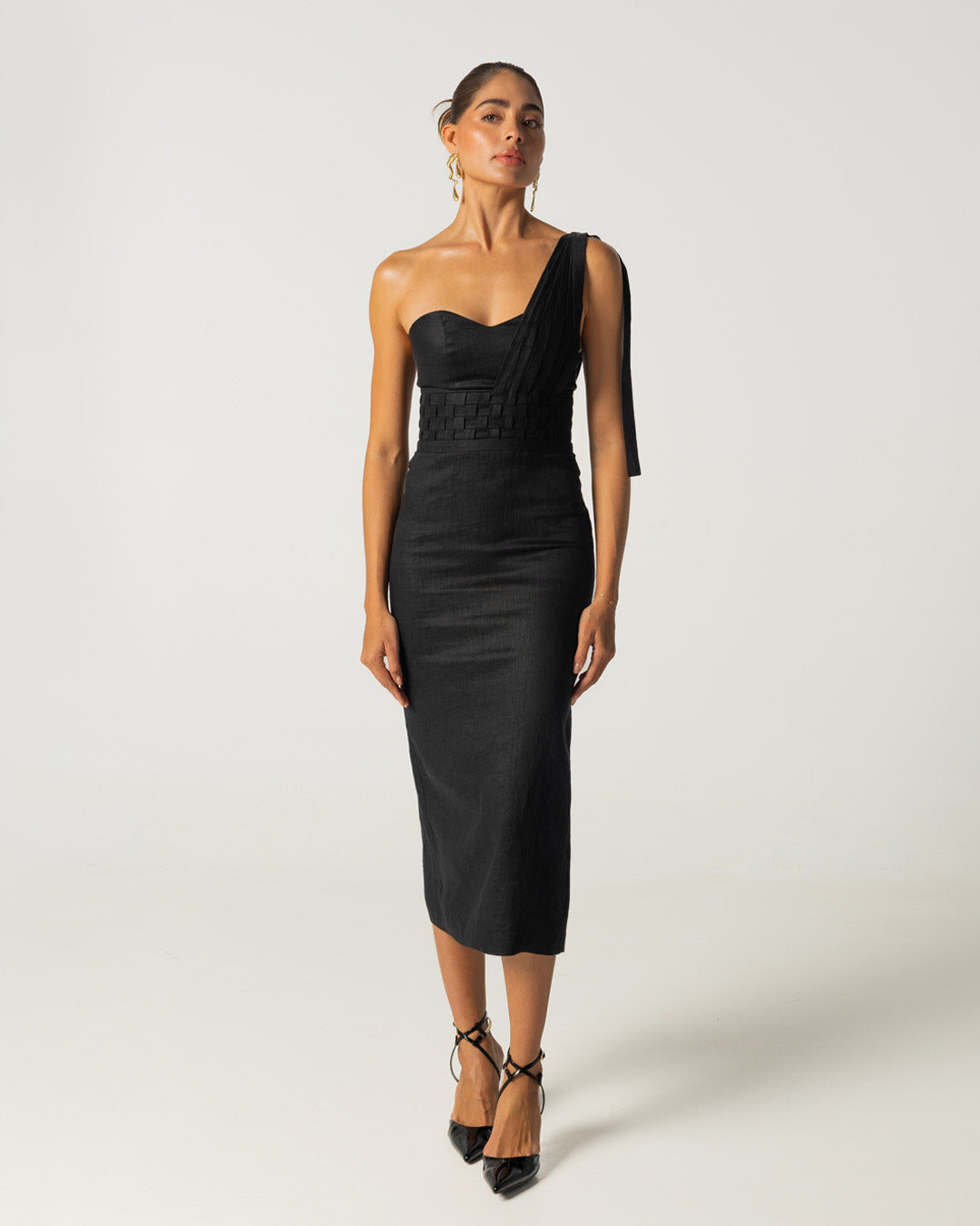 Crescita Handwoven Midi Dress