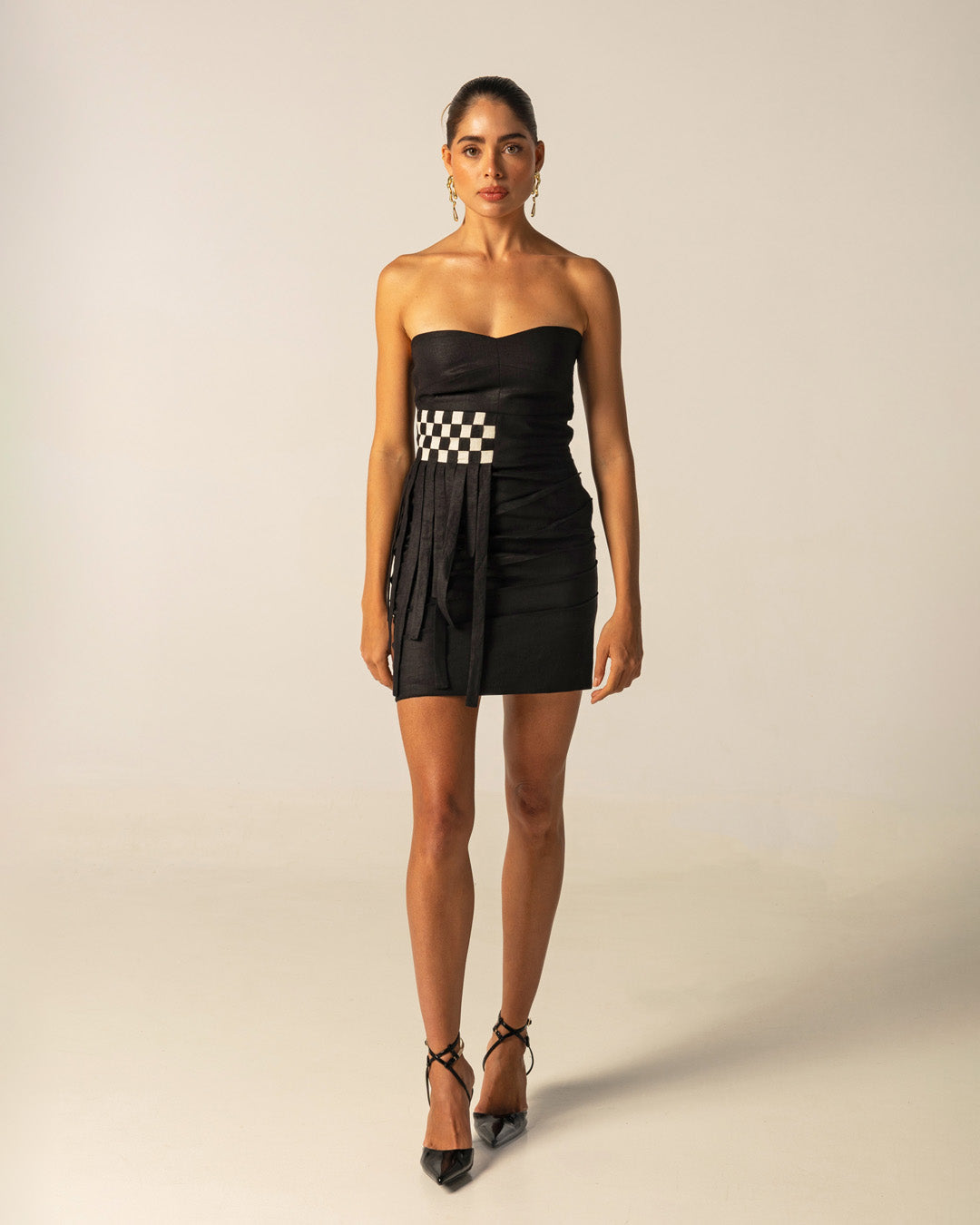 Crescita Handwoven Mini Dress