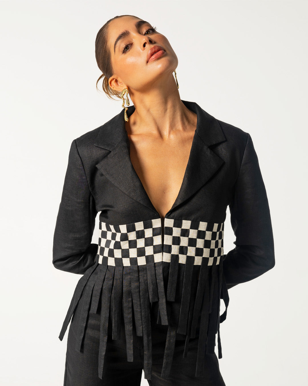 Crescita Handwoven Blazer