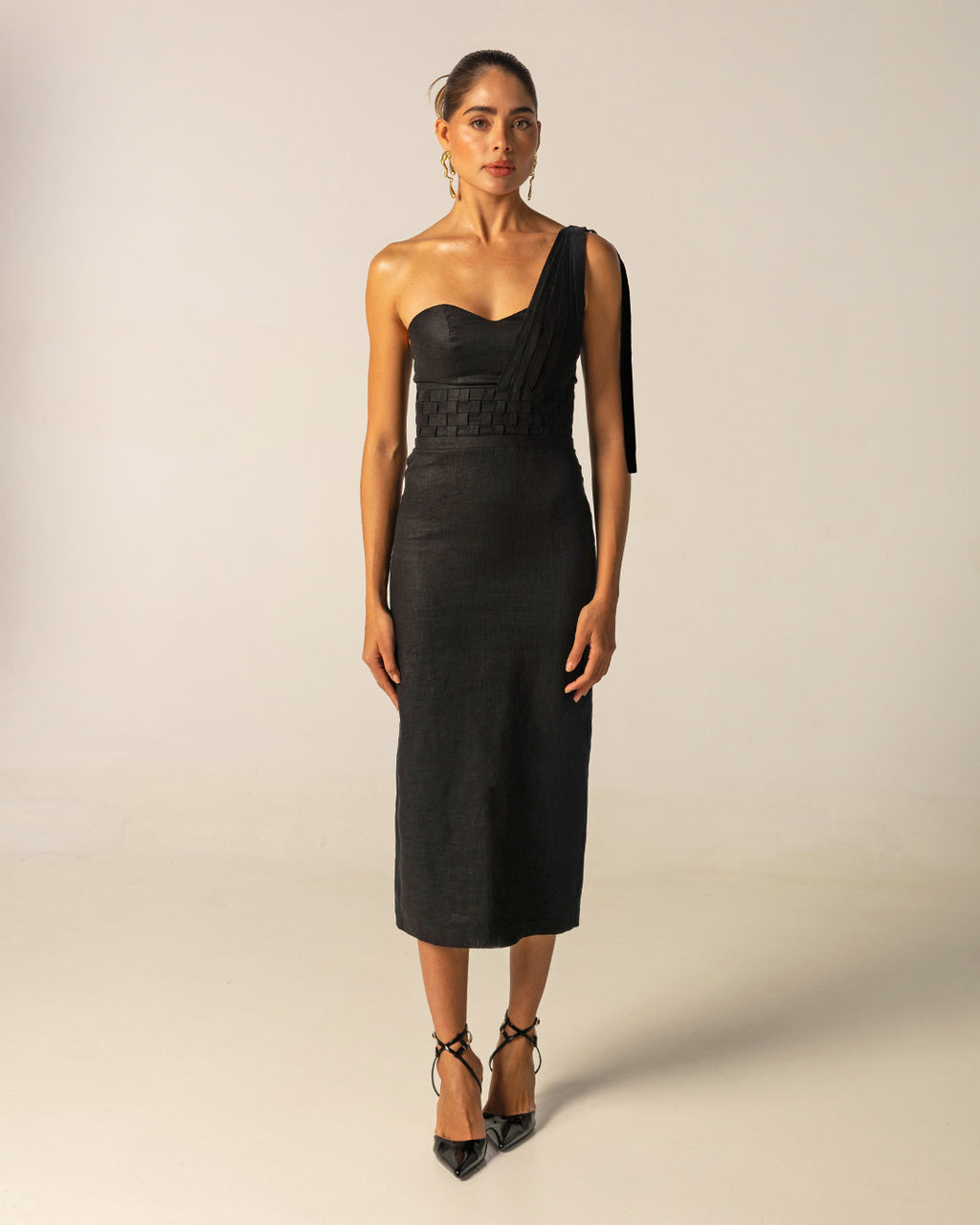 Crescita Handwoven Midi Dress