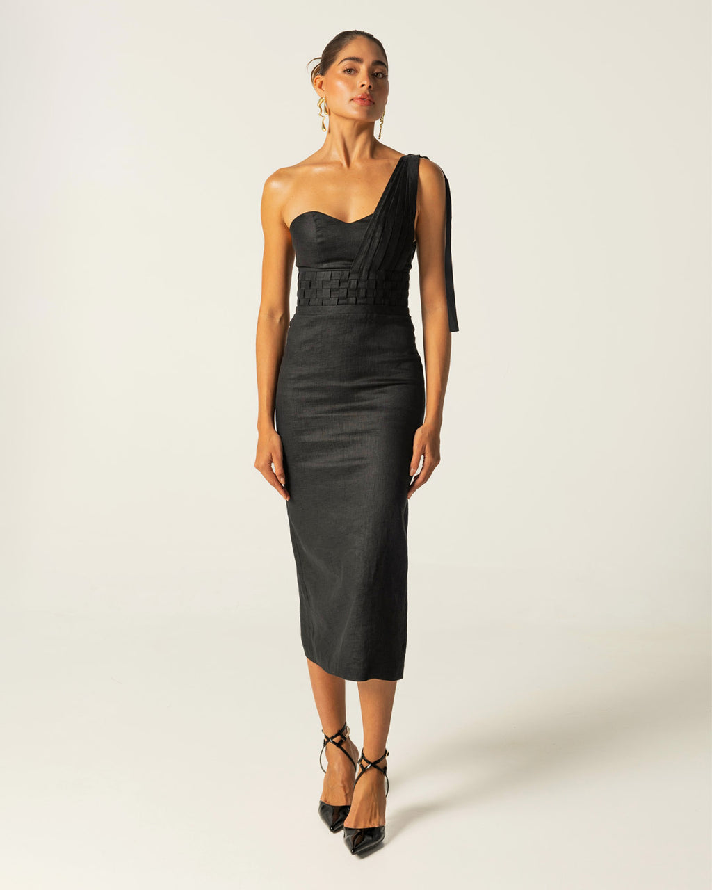 Crescita Handwoven Midi Dress