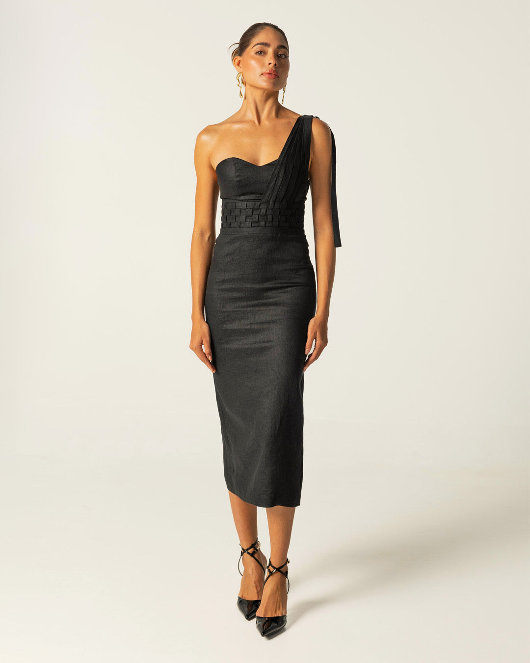 Crescita Handwoven Midi Dress