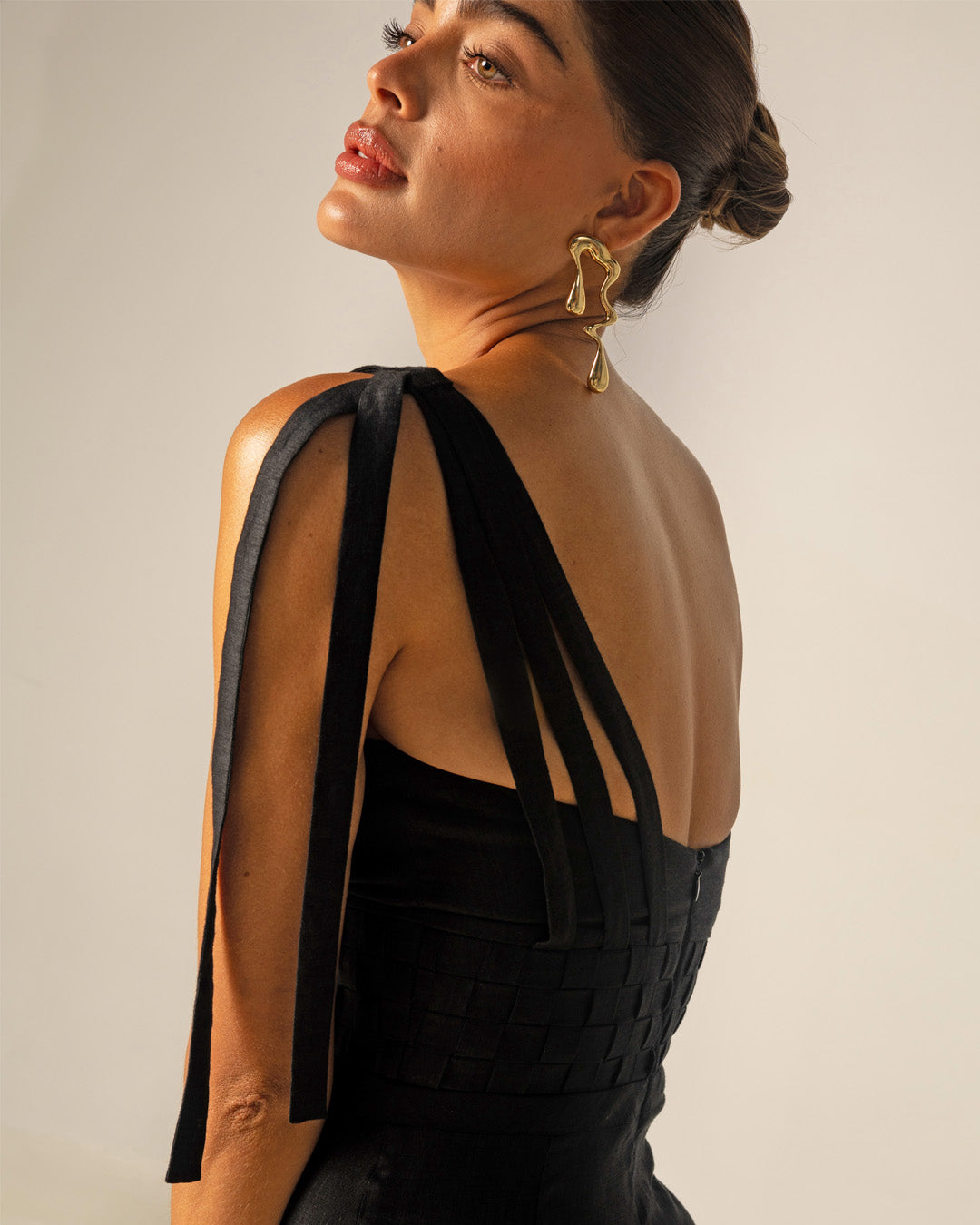 Crescita Handwoven Midi Dress