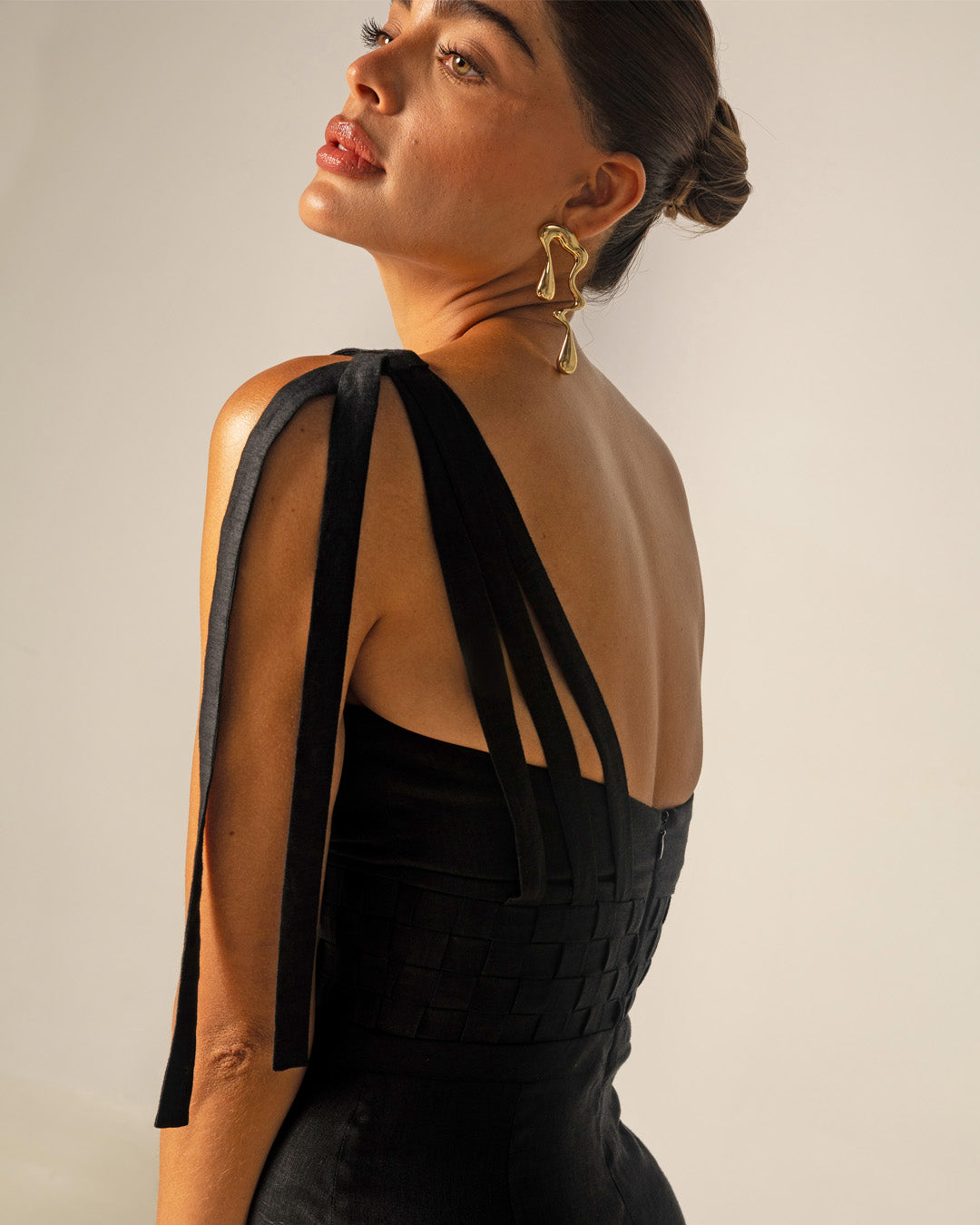 Crescita Handwoven Midi Dress