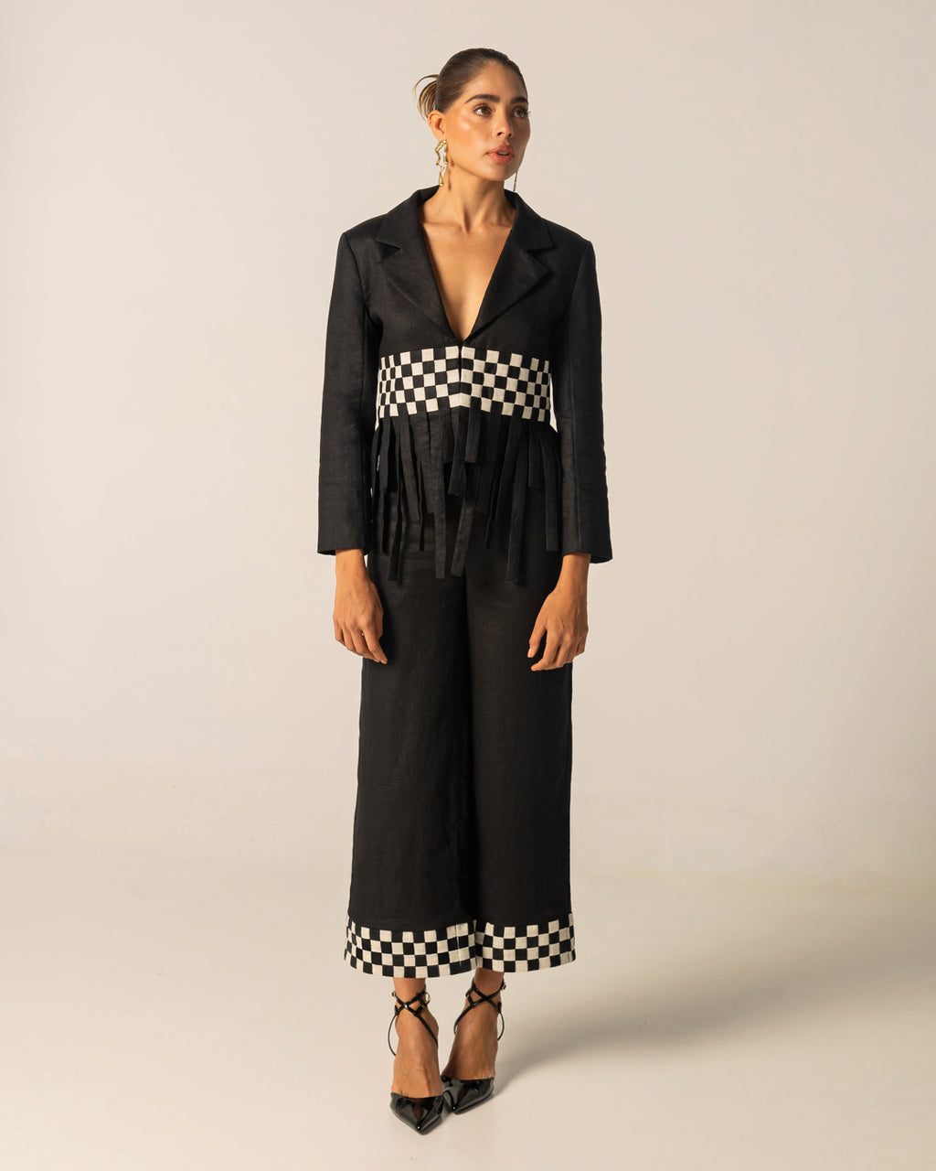 Crescita Handwoven Blazer