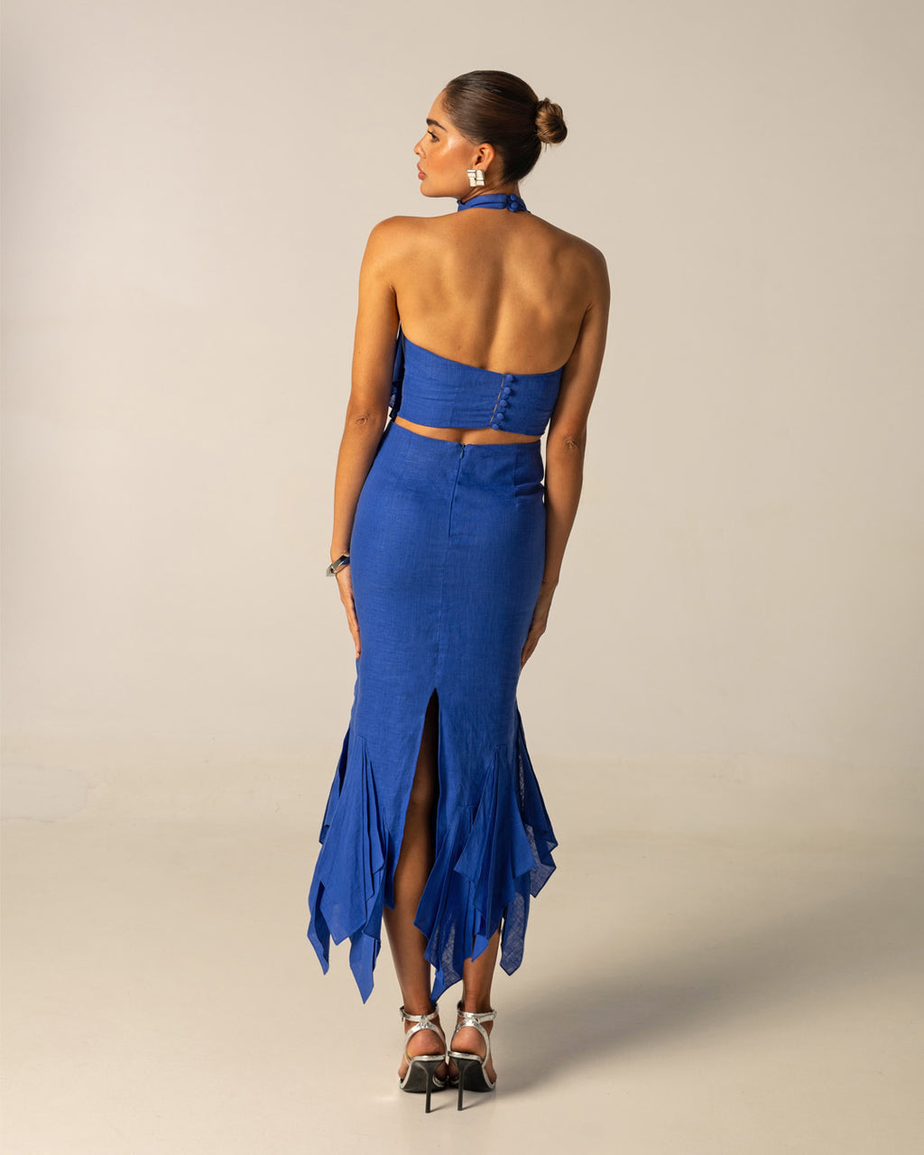 Hojas de Amor Midi Skirt