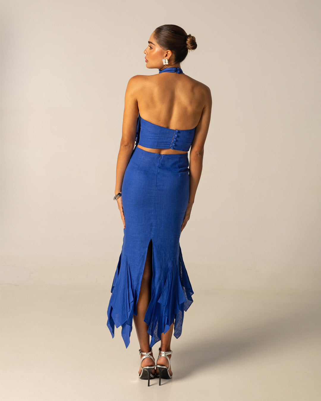 Hojas de Amor Midi Skirt