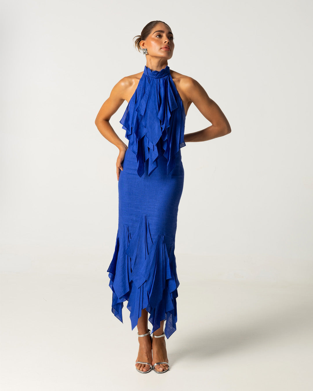 Hojas de Amor Midi Skirt