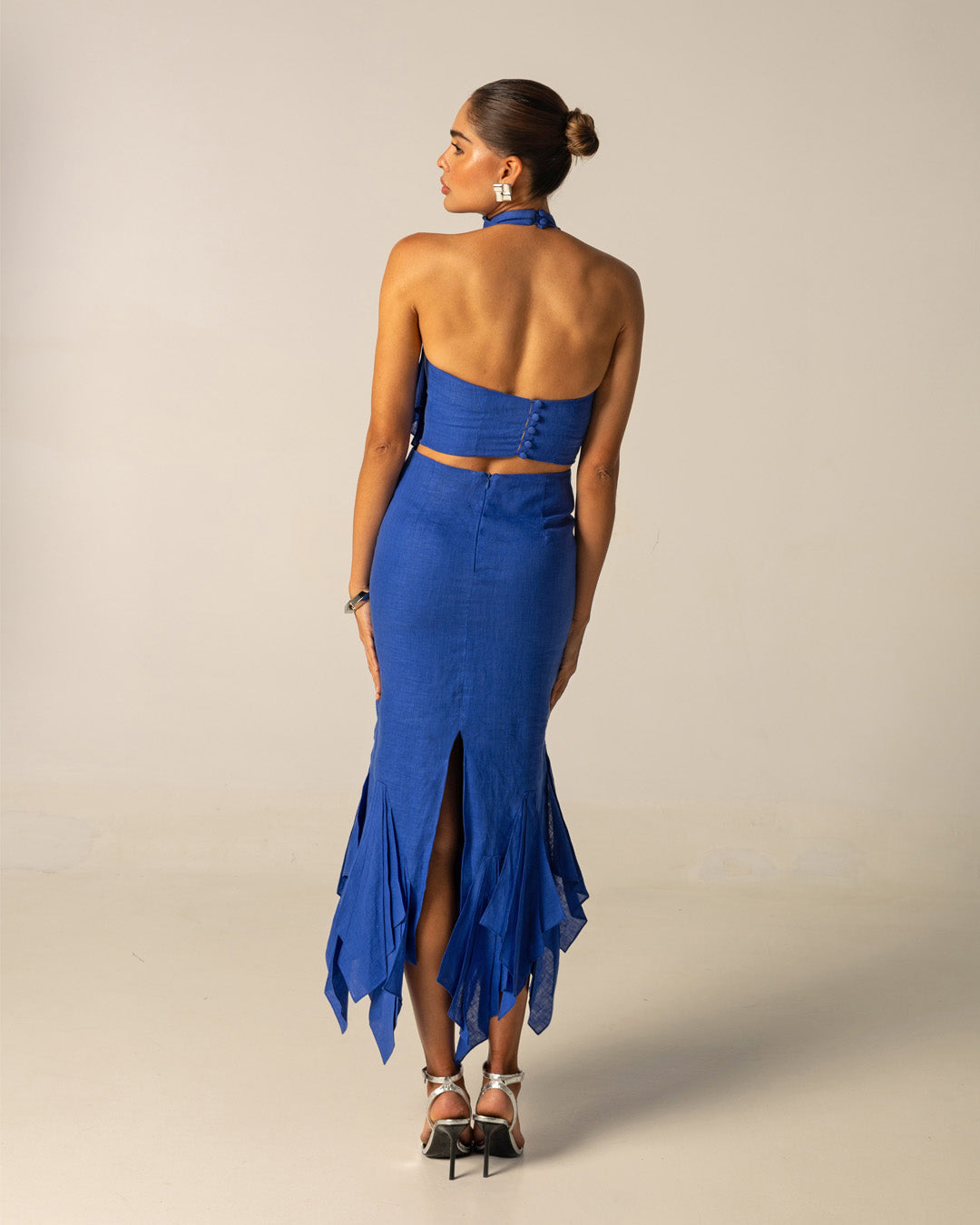 Hojas de Amor Midi Skirt