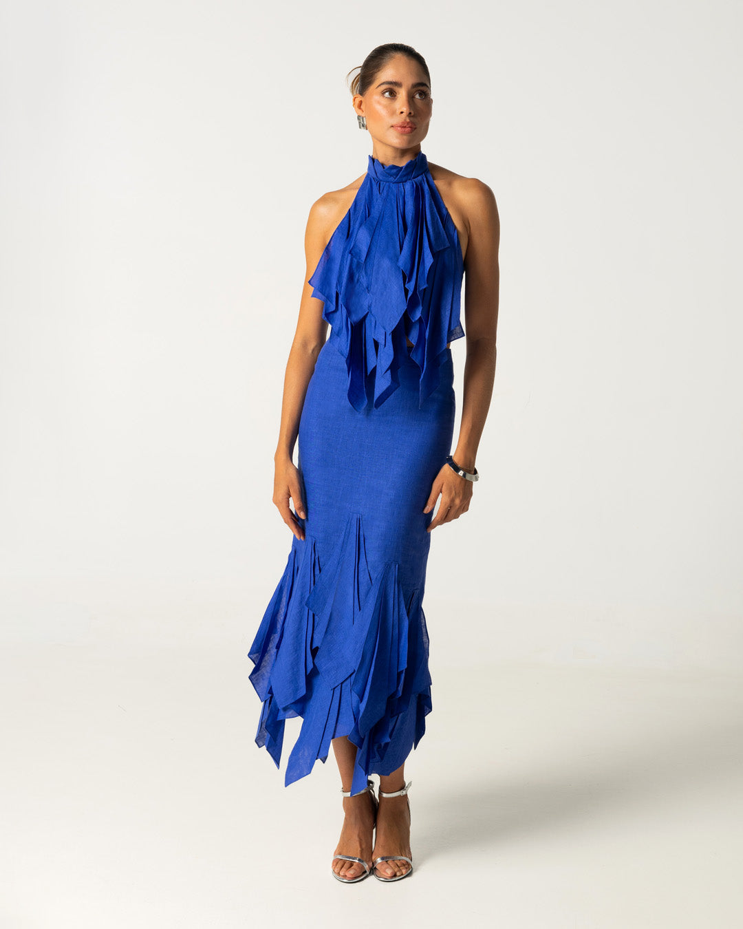 Hojas de Amor Midi Skirt