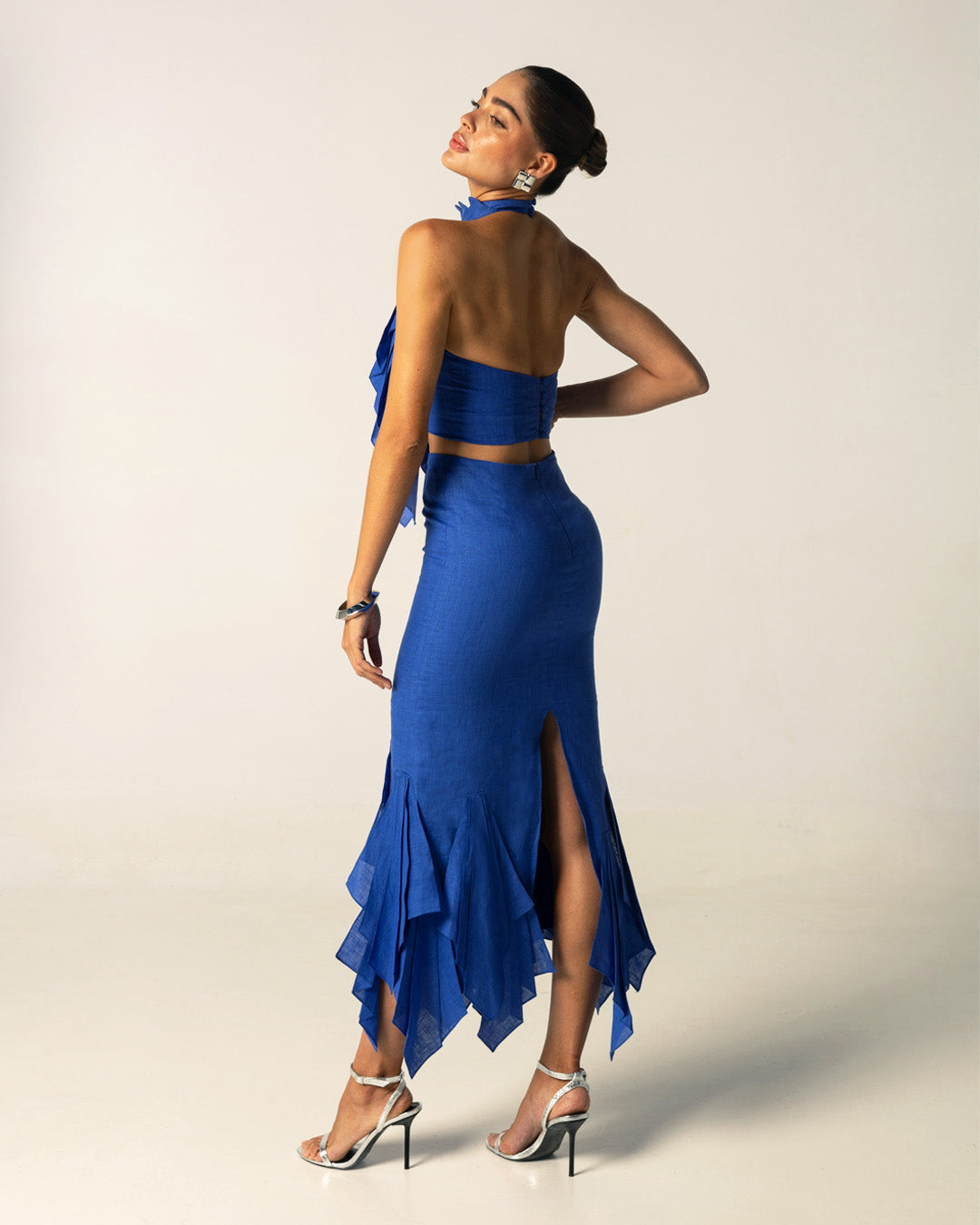 Hojas de Amor Midi Skirt