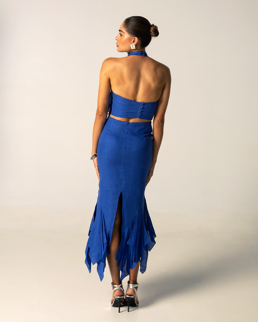 Hojas de Amor Midi Skirt