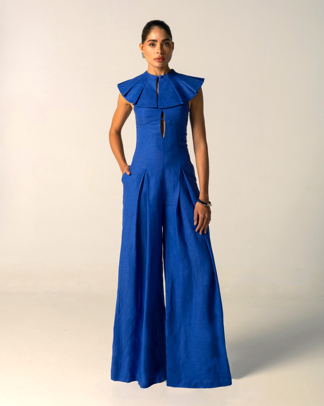 Iraca Jumpsuit - Blue