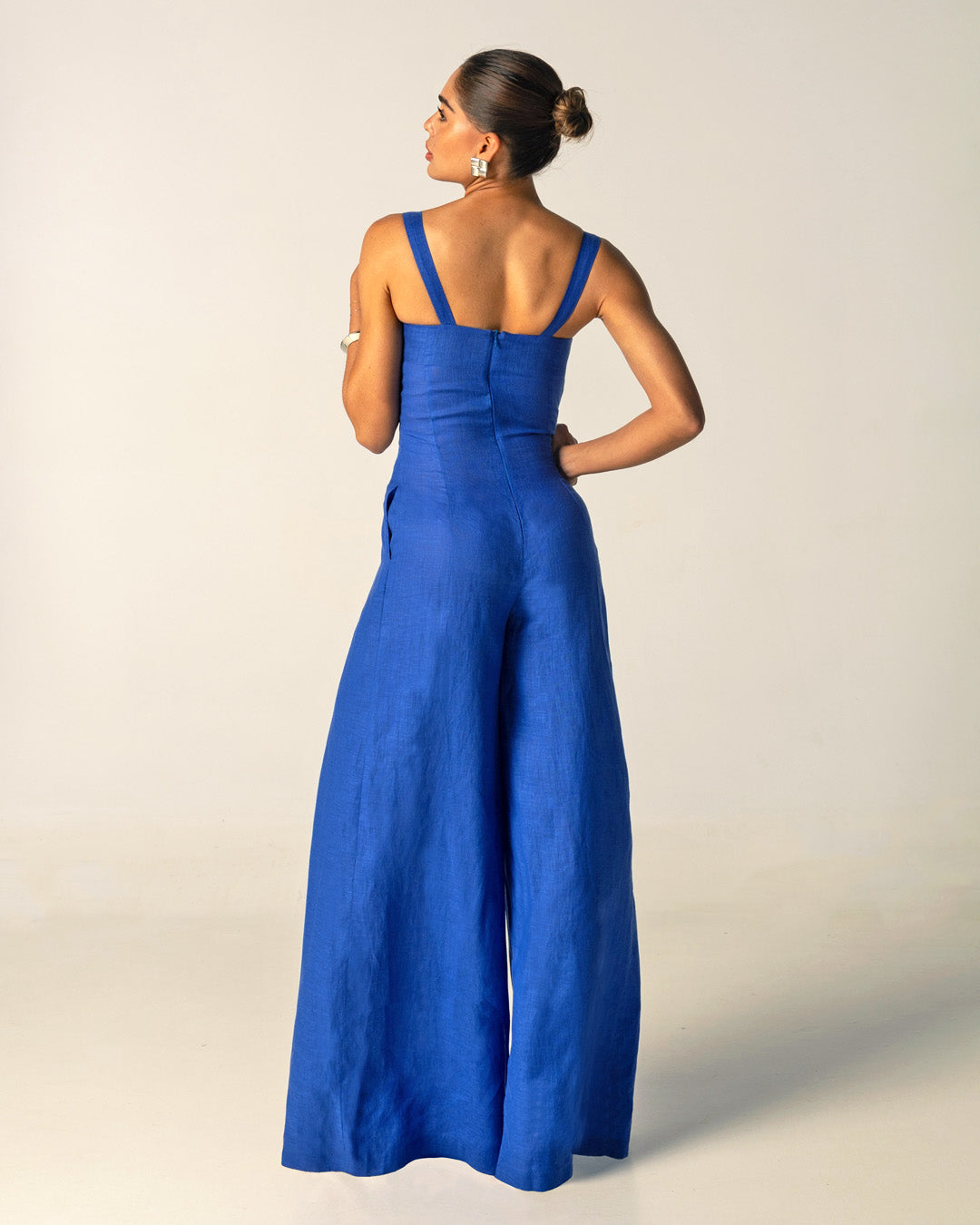 Iraca Jumpsuit - Blue