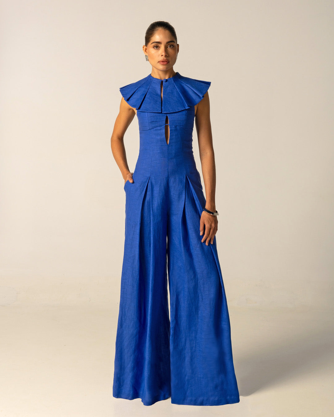 Iraca Jumpsuit - Blue