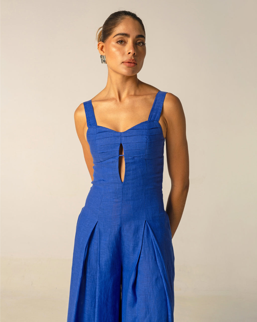 Iraca Jumpsuit - Blue
