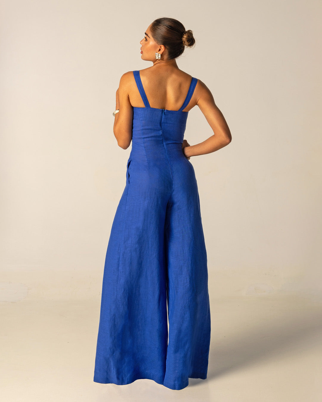 Iraca Jumpsuit - Blue