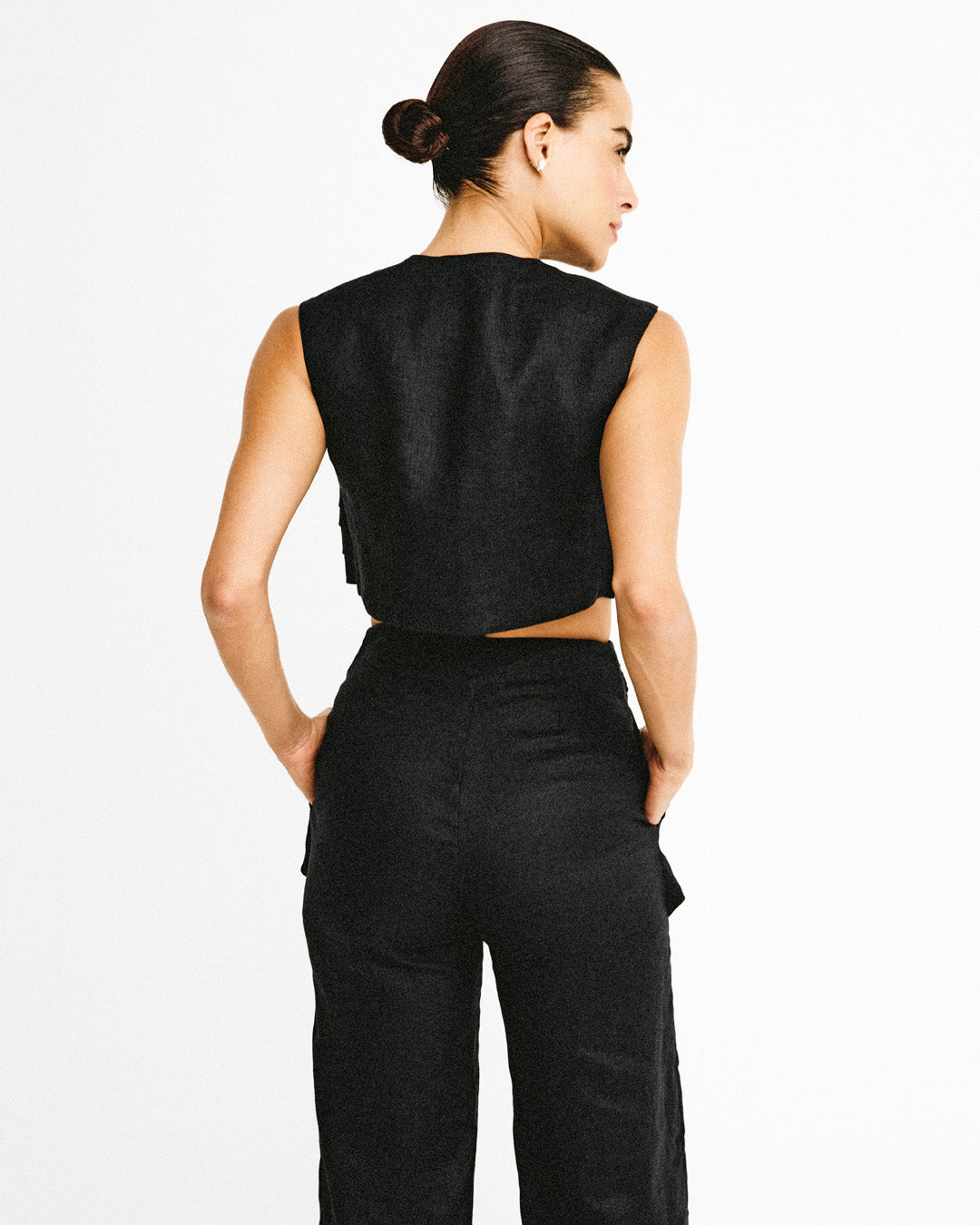 Napa Crop Top - Black