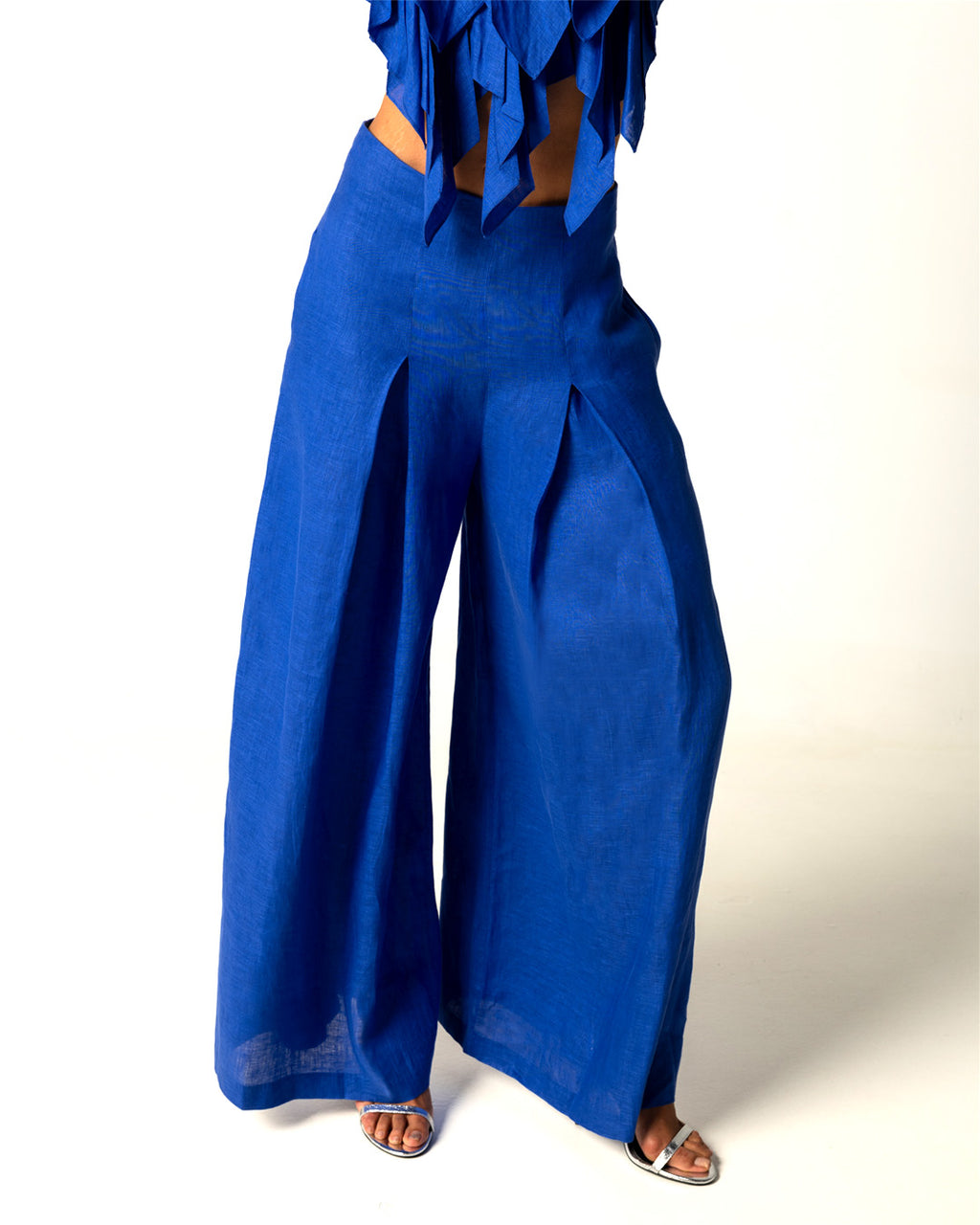 Palmeada Pants - Blue