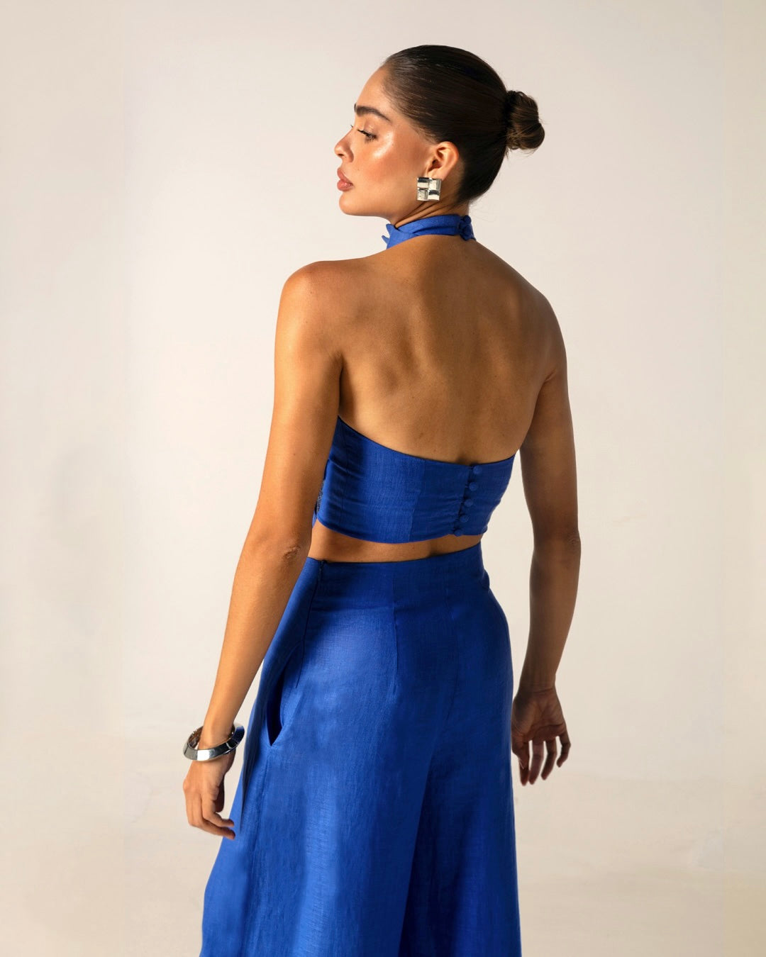Palmeada Pants - Blue