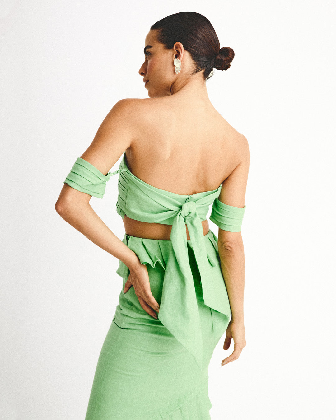 Palmeada Crop Top