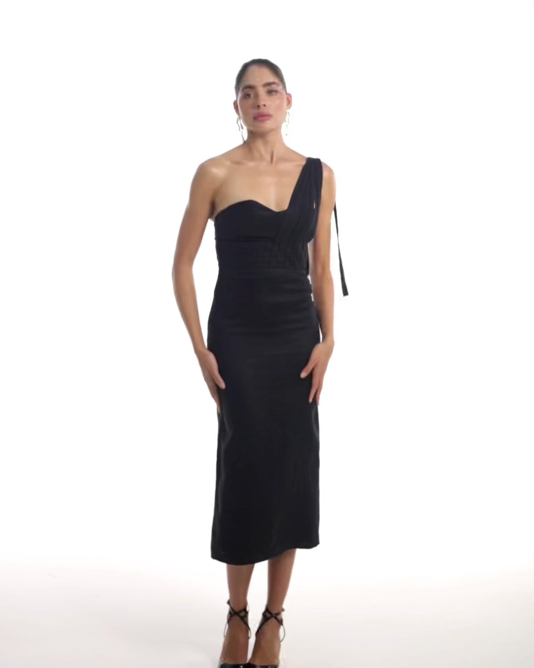 Crescita Handwoven Midi Dress