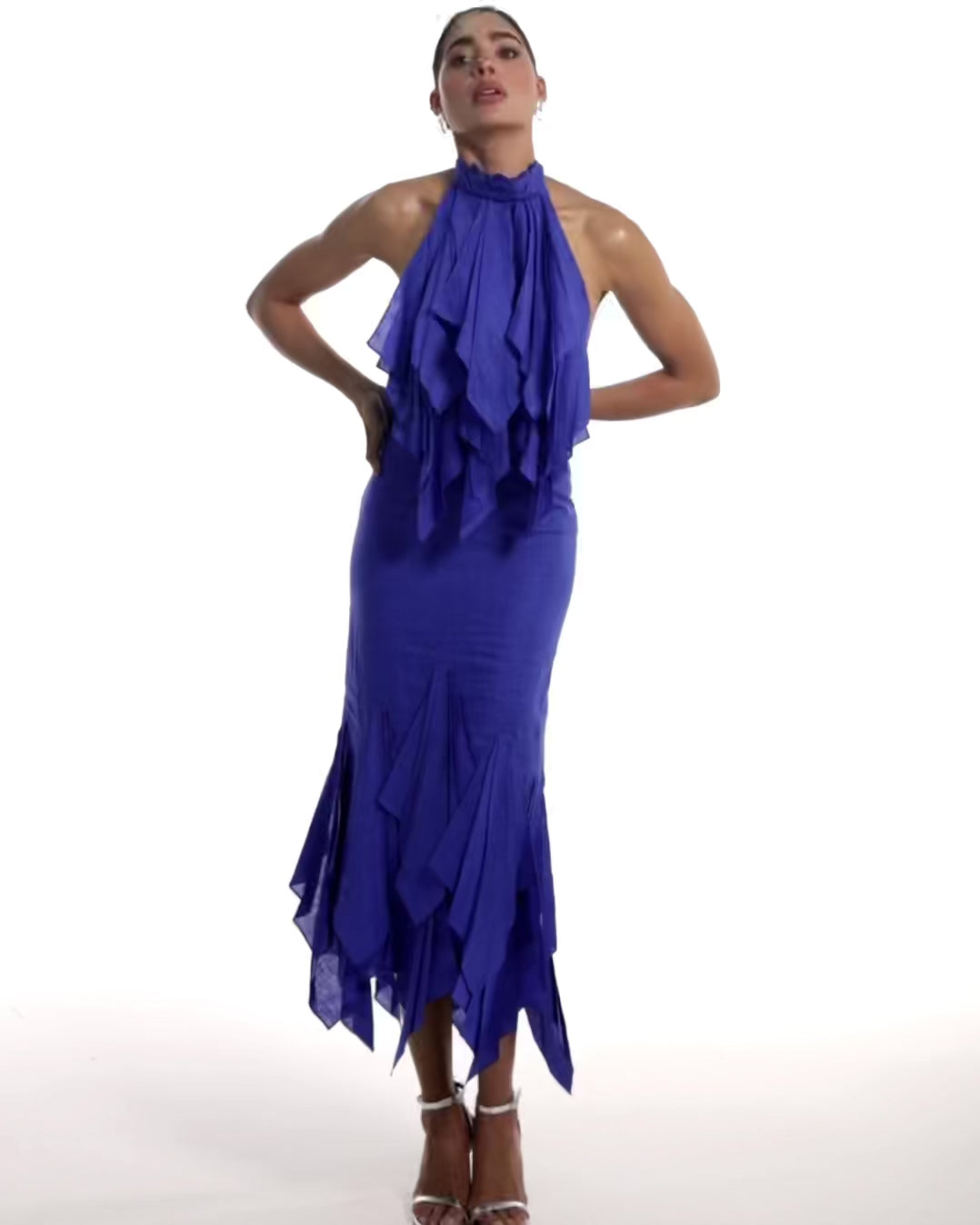 Hojas de Amor Midi Skirt