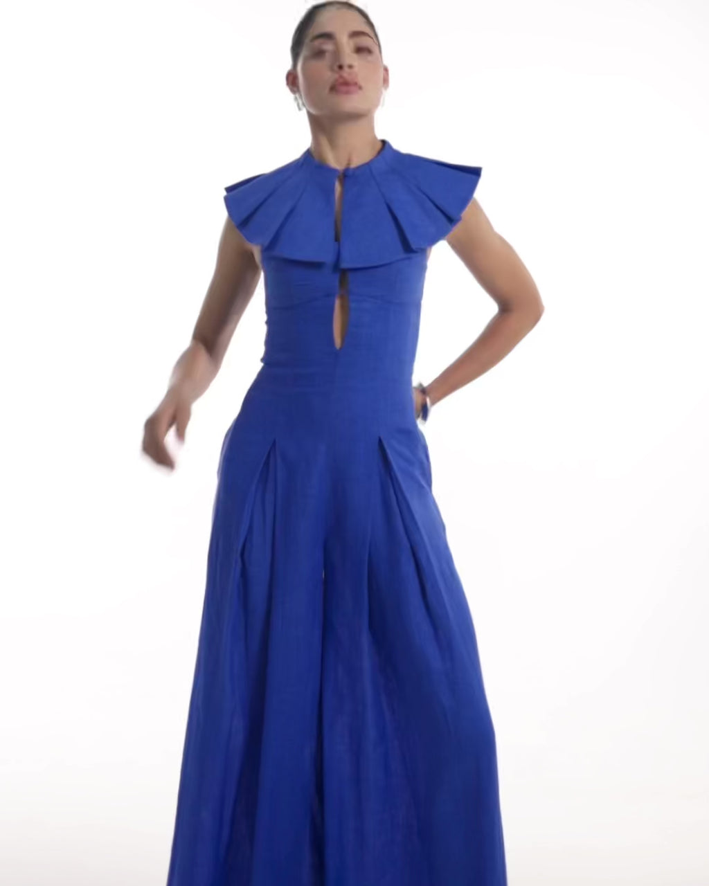 Iraca Jumpsuit - Blue