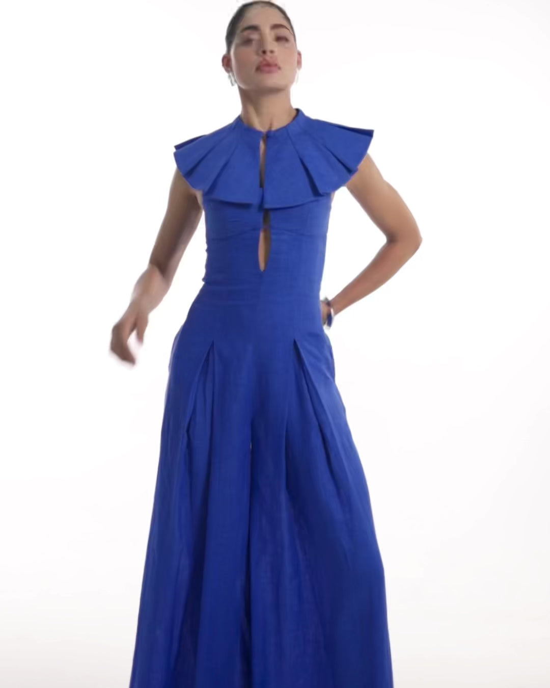 Iraca Jumpsuit - Blue