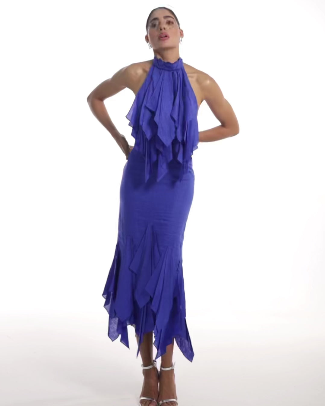 Hojas de Amor Midi Skirt