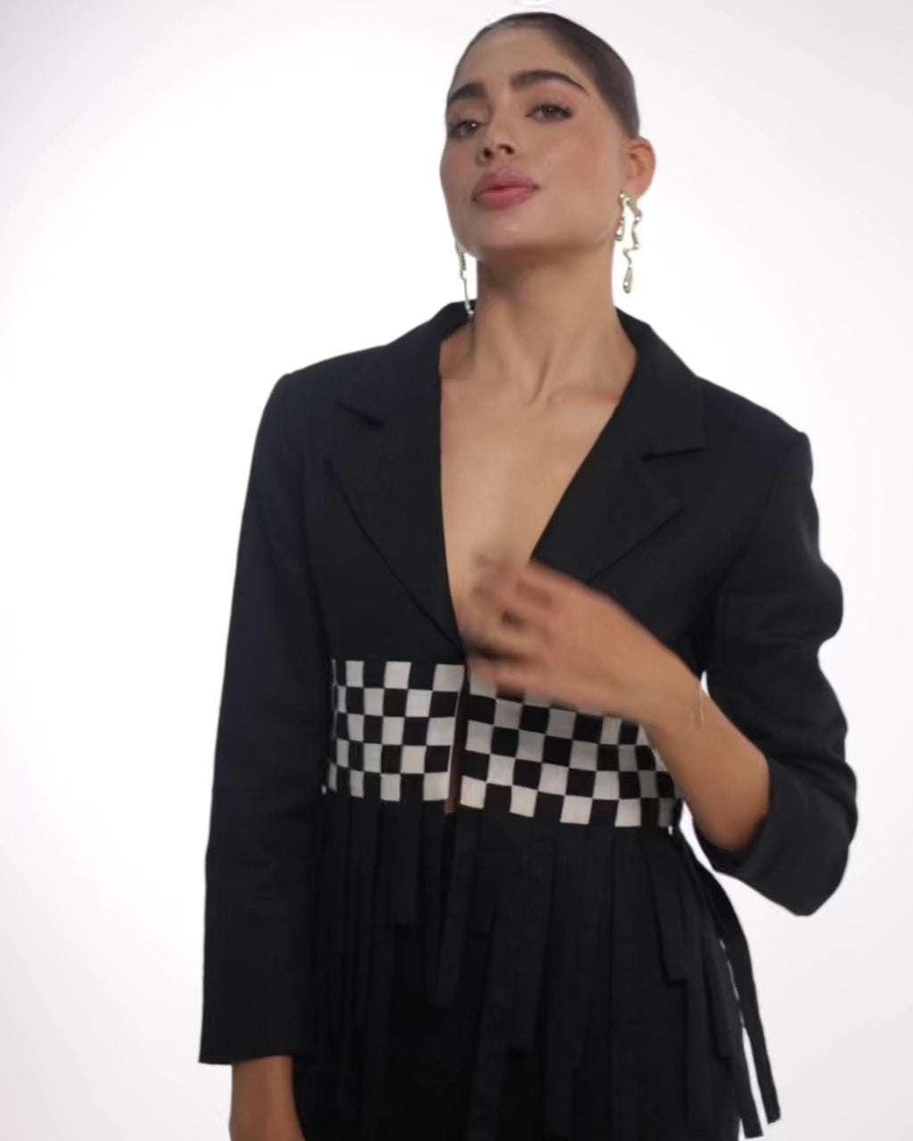 Crescita Handwoven Blazer